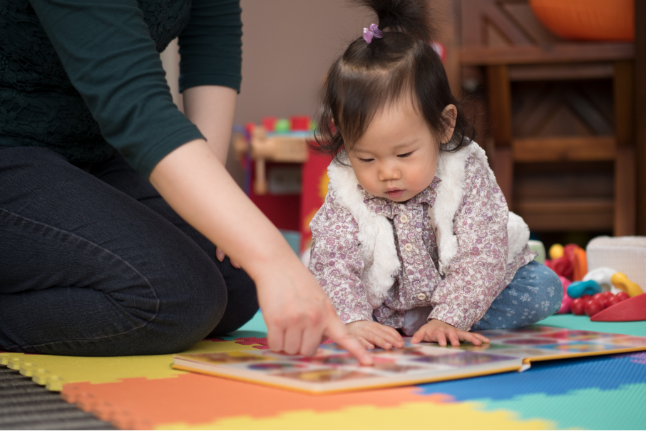 Book reading for Babies | Eastside Speech Solutions